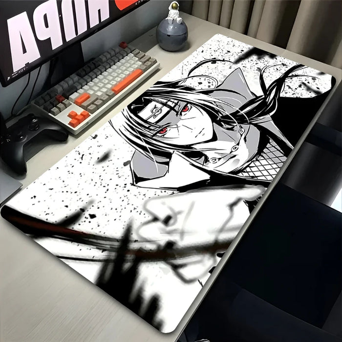 Tapis de Souris Gamer - Naruto Itachi Uchiwa-Manga Shop-4-Manga Shop