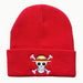 Bonnet One Piece - Jolly Roger-MANGA SHOP-Rouge-Manga Shop