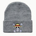 Bonnet One Piece - Jolly Roger-MANGA SHOP-Gris-Manga Shop