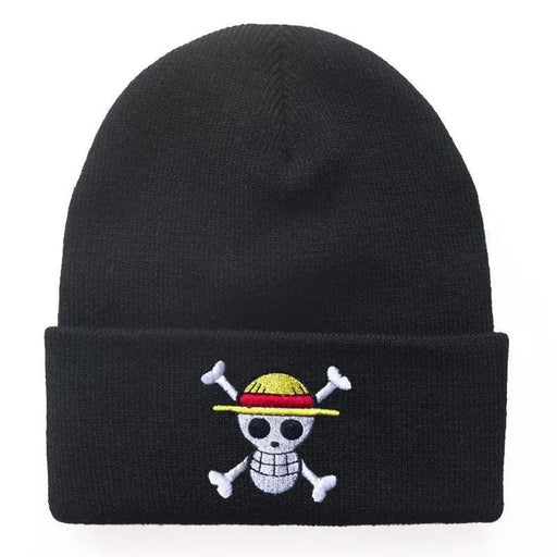 Bonnet One Piece - Jolly Roger-MANGA SHOP-Noir-Manga Shop