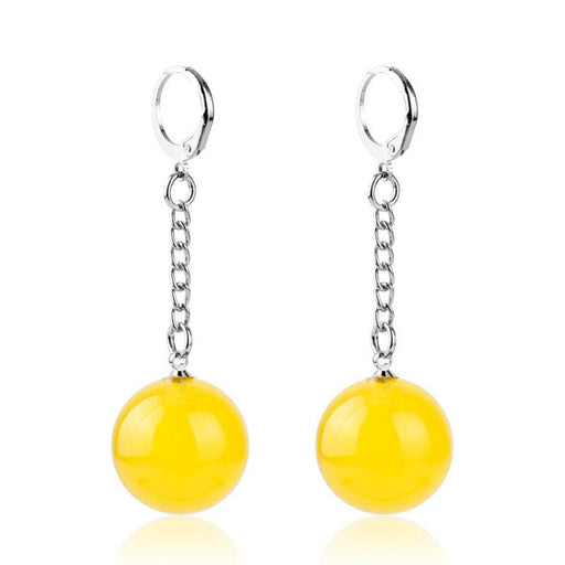 Boucles d'oreilles Dragon Ball Z - Potalas Jaune-Manga Shop-Manga Shop