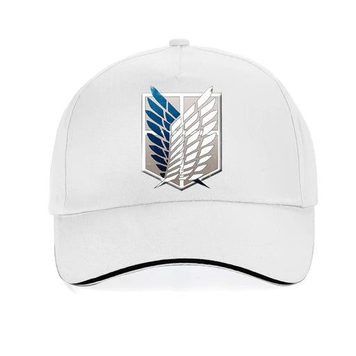 Casquette Attaque des Titans - Bataillon d'Exploration-Manga Shop-Blanc-Manga Shop