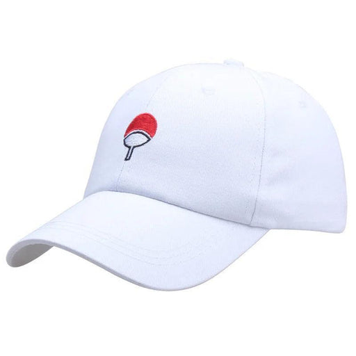 Casquette Naruto - Uchiwa-MANGA SHOP-Blanc-Manga Shop