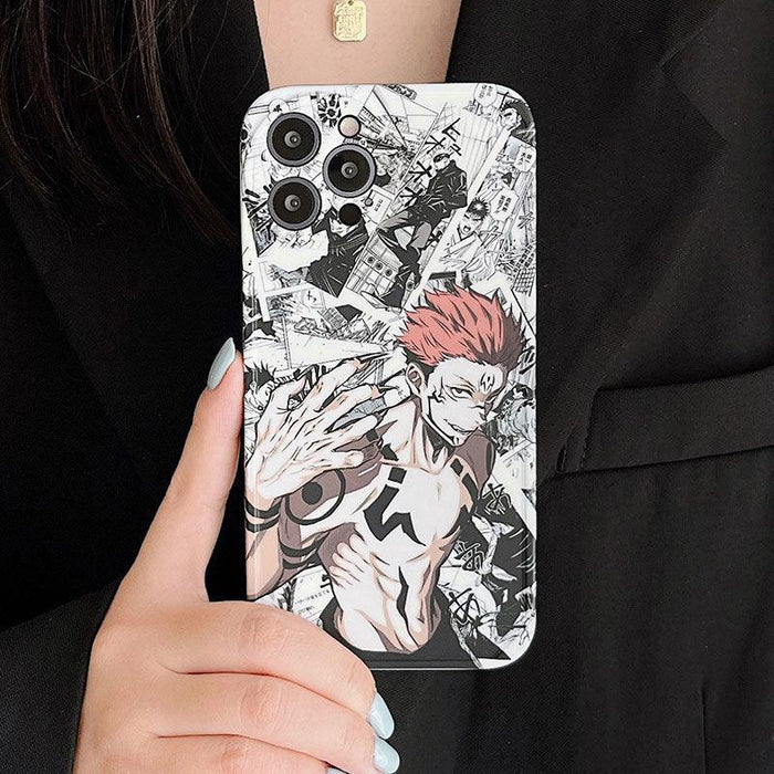 Coque iPhone Jujutsu Kaisen Gojo & Yuji-Manga Shop-B-iPhone 14-Manga Shop
