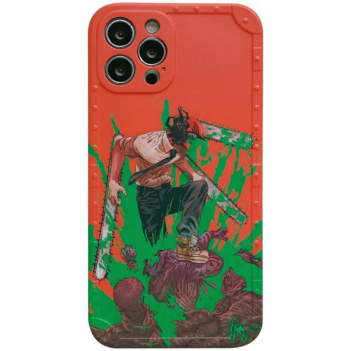 Coques Iphone Chainsaw Man-Manga Shop-B-iPhone 14-Manga Shop