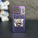 Coques iPhone One Piece Wanted Nika-Manga Shop-Violet-iPhone 14-Manga Shop