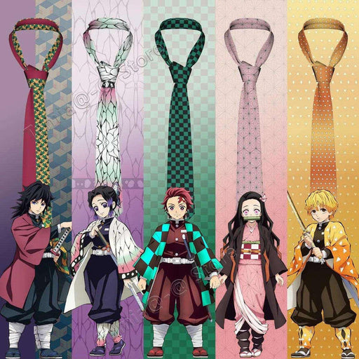 Cravate Demon Slayer-MANGA SHOP-Manga Shop