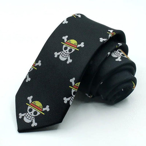 Cravate One Piece Jolly Roger-MANGA SHOP-Manga Shop