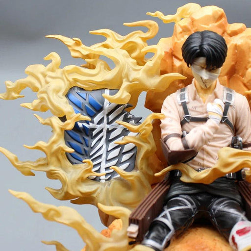 Figurine Attaque des Titans - Livaï Sit Wounded-MANGA SHOP-Manga Shop