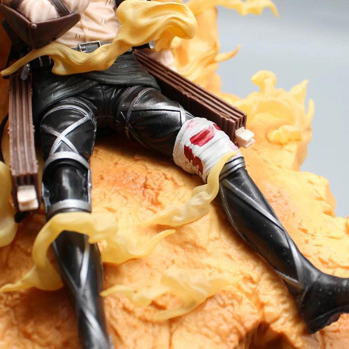 Figurine Attaque des Titans - Livaï Sit Wounded-MANGA SHOP-Manga Shop