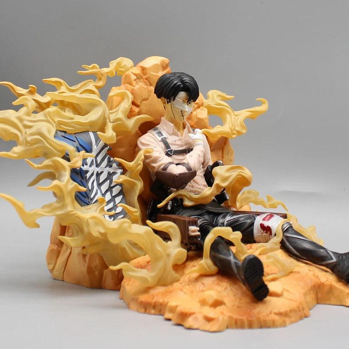 Figurine Attaque des Titans - Livaï Sit Wounded-MANGA SHOP-Manga Shop