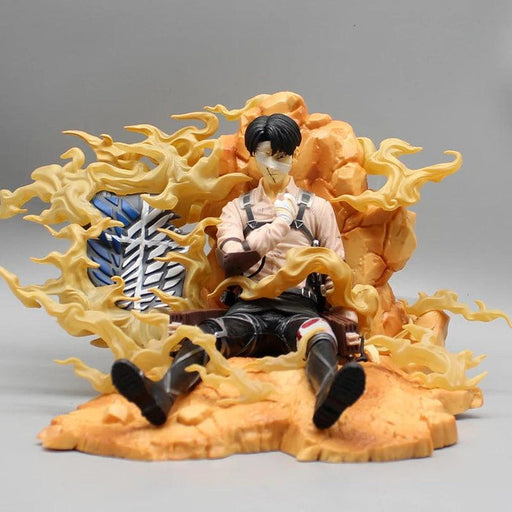 Figurine Attaque des Titans - Livaï Sit Wounded-MANGA SHOP-Manga Shop