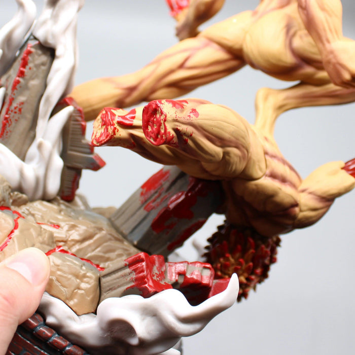 Figurine Attaque des Titans - Titan Assaillant vs Titan Machoire-MANGA SHOP-Manga Shop