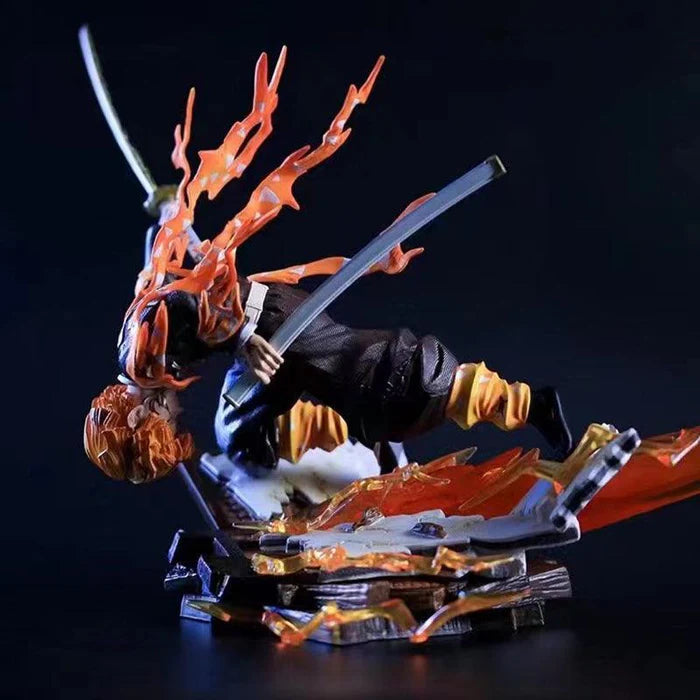 Figurine Démon Slayer - Agatsuma Zenitsu "Dieu du Feu" LED-MANGA SHOP-Manga Shop