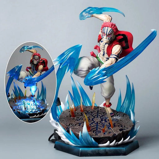 Figurine Demon Slayer - Akaza Rashin Led-MANGA SHOP-Manga Shop