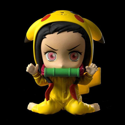 Figurine Demon Slayer Nezuko Kamado Pikachu-MANGA SHOP-Manga Shop