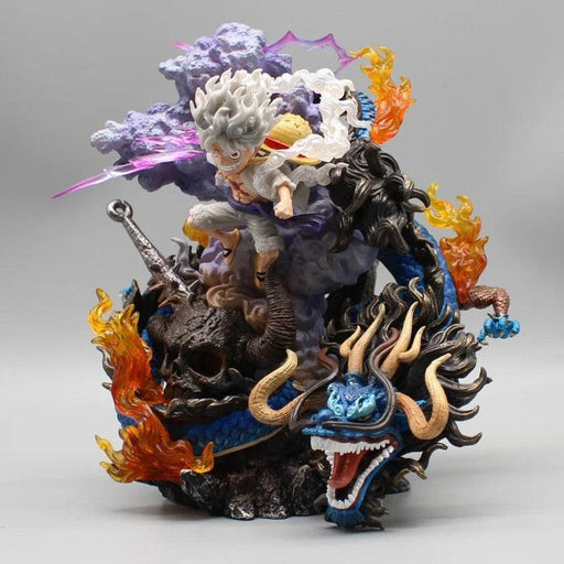 Figurine One Piece - Luffy Nika Vs Kaido-MANGA SHOP-Manga Shop