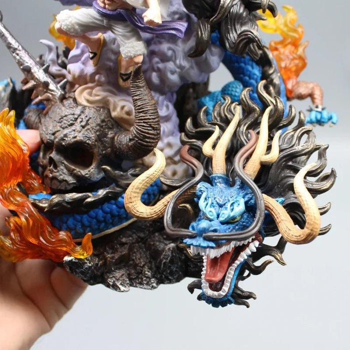 Figurine One Piece - Luffy Nika Vs Kaido-MANGA SHOP-Manga Shop