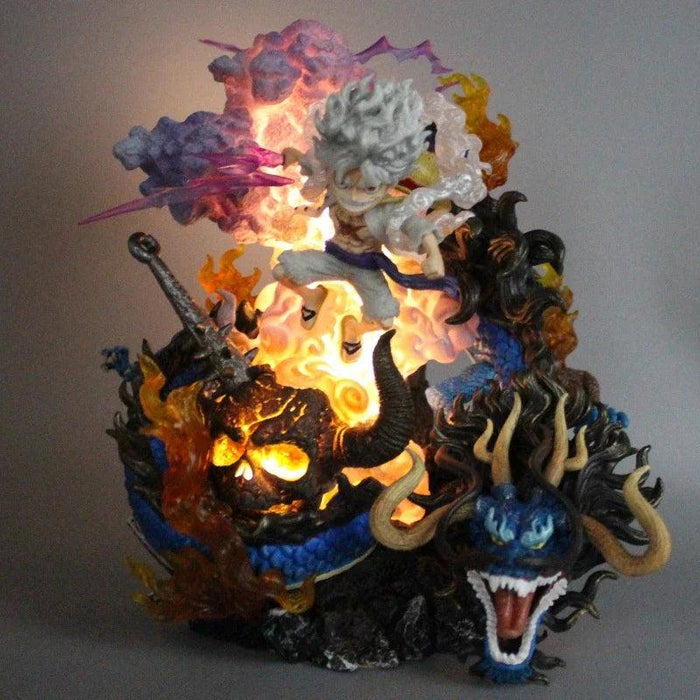 Figurine One Piece - Luffy Nika Vs Kaido-MANGA SHOP-Manga Shop