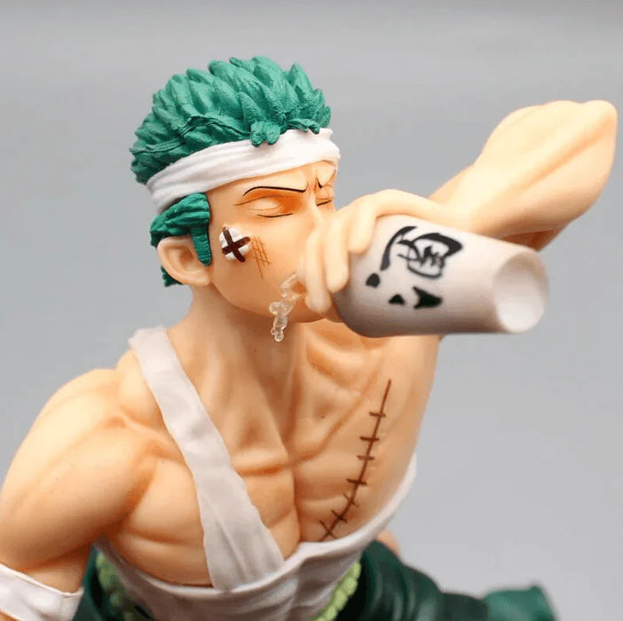 Figurine One Piece - Roronoa Zoro Injured Drinking-MANGA SHOP-Manga Shop