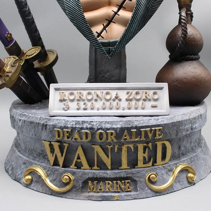Figurine One Piece - Wanted Bust Roronoa Zoro-MANGA SHOP-Manga Shop