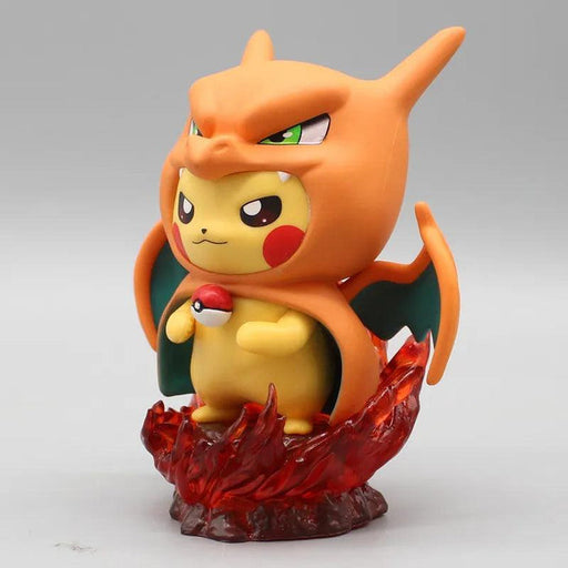 Figurine Pokémon - Pikachu Cosplay Ectoplasma & Dracaufeu-MANGA SHOP-Dracaufeu-Manga Shop