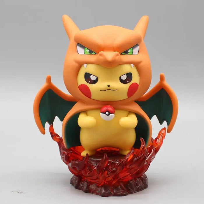 Figurine Pokémon - Pikachu Cosplay Ectoplasma & Dracaufeu-MANGA SHOP-Manga Shop