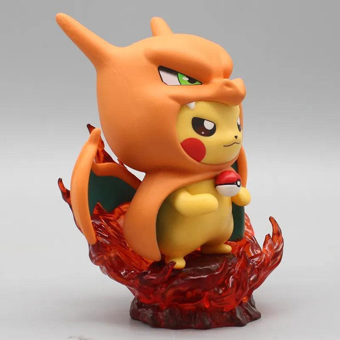 Figurine Pokémon - Pikachu Cosplay Ectoplasma & Dracaufeu-MANGA SHOP-Manga Shop