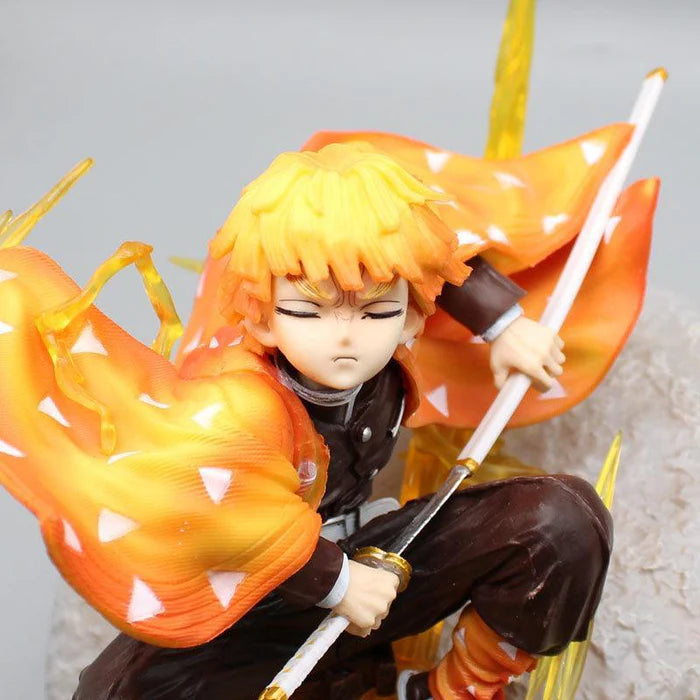 Incroyable Figurine Demon Slayer Zenitsu Agatsuma LED-MANGA SHOP-Manga Shop