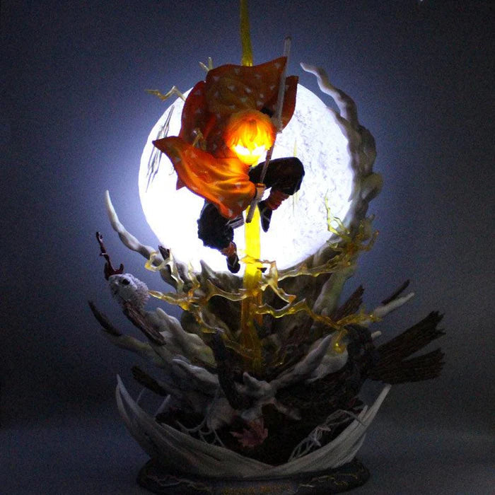 Incroyable Figurine Demon Slayer Zenitsu Agatsuma LED-MANGA SHOP-Manga Shop