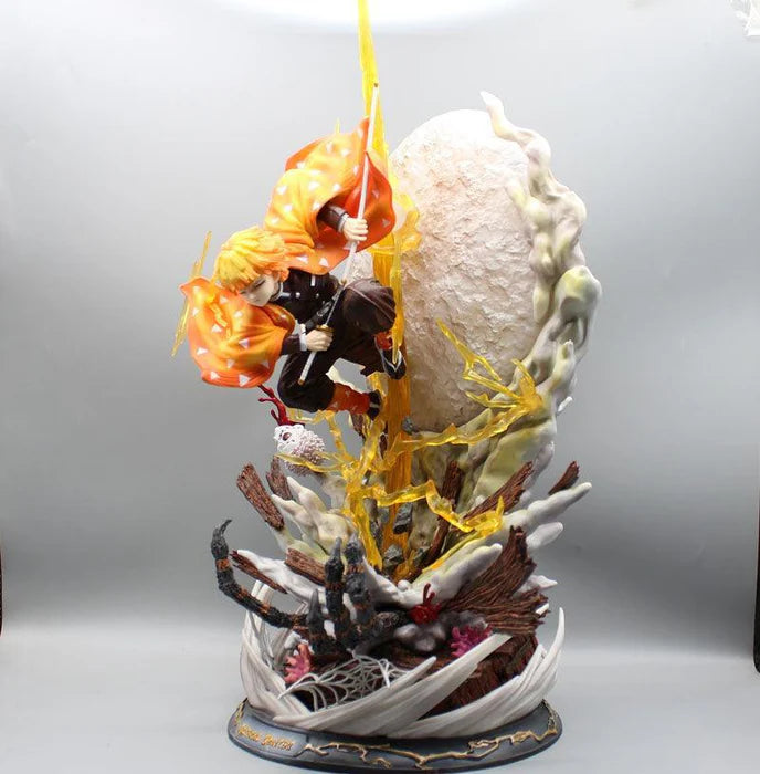 Incroyable Figurine Demon Slayer Zenitsu Agatsuma LED-MANGA SHOP-Manga Shop