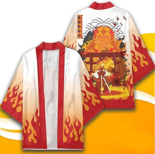 Kimono Demon Slayer - Rengoku-MANGA SHOP-Manga Shop