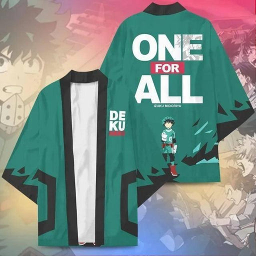 Kimono My Hero Academia Deku One For All-MANGA SHOP-Manga Shop