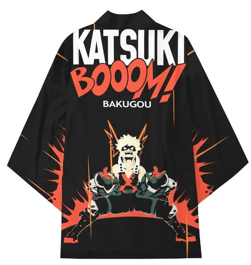 Kimono My Hero Academia Katsuki Bakugo Boom-MANGA SHOP-Manga Shop