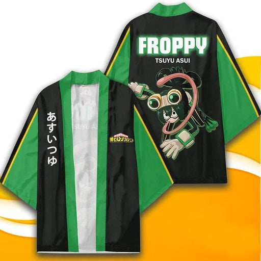Kimono My Hero Academia Tsuyu Asui-MANGA SHOP-Manga Shop