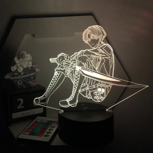 Lampe LED Attaque des Titans - Levi Ackerman-MANGA SHOP-Manga Shop