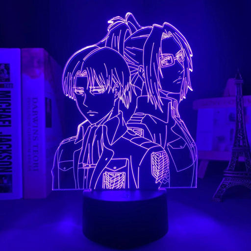 Lampe LED Attaque des Titans - Livaï avec Hansi-MANGA SHOP-Manga Shop