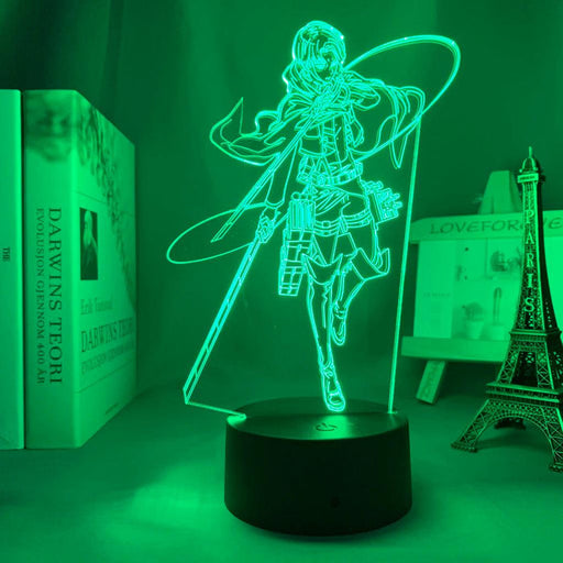 Lampe LED Attaque des Titans - Livail Ackerman-MANGA SHOP-Manga Shop
