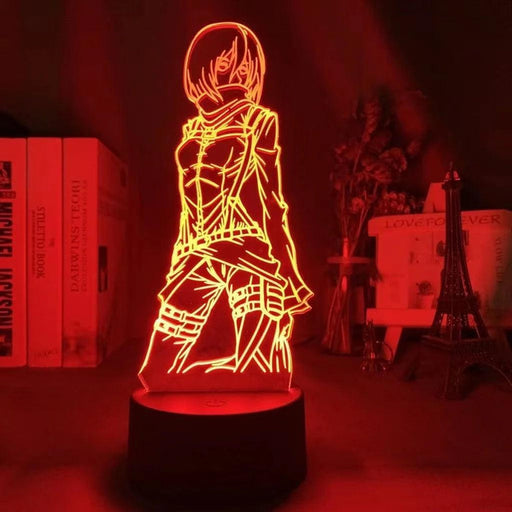 Lampe LED Attaque des Titans - Mikasa Ackerman-MANGA SHOP-Manga Shop