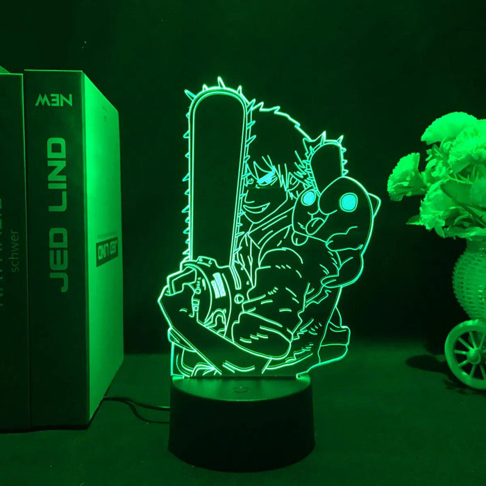 Lampe LED Chainsaw Man - Denji Tronçonneuse-MANGA SHOP-Manga Shop