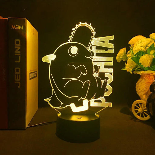 Lampe LED Chainsaw Man - Pochita Statue-MANGA SHOP-Manga Shop