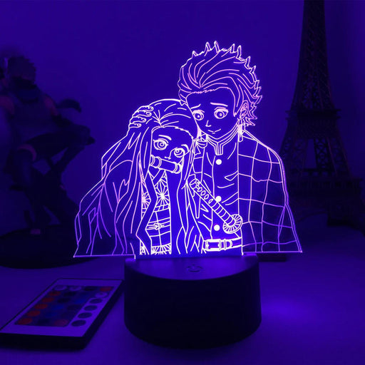 Lampe LED Demon Slayer - family Instant-MANGA SHOP-Manga Shop