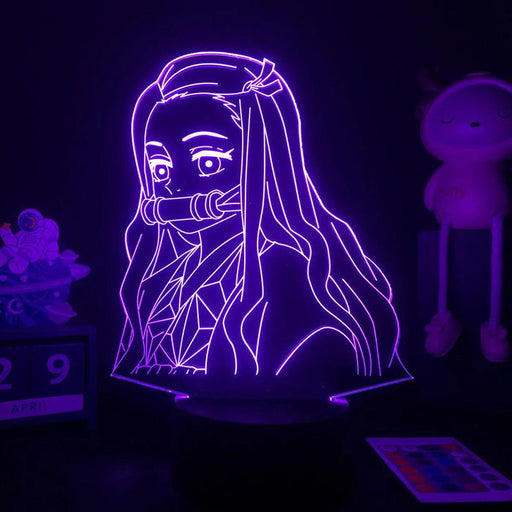 Lampe LED Demon Slayer - Nezuko Portrait-MANGA SHOP-Manga Shop