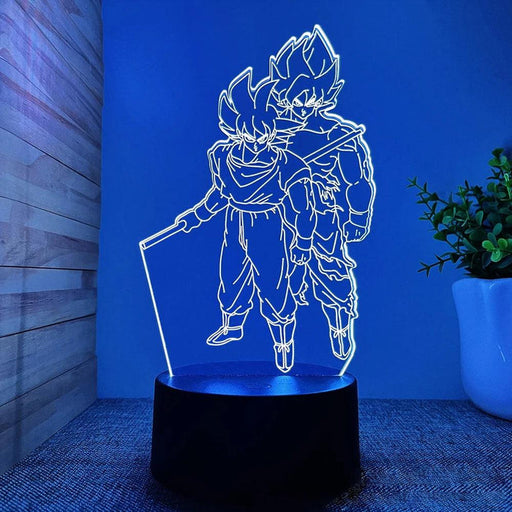 Lampe LED Dragon Ball Z - Goku x Vegeta-MANGA SHOP-Manga Shop