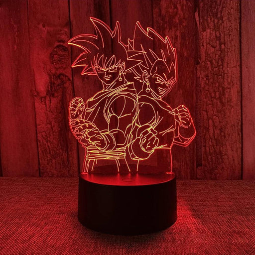 Lampe LED Dragon Ball Z - Vegeta x Gogeta-MANGA SHOP-Manga Shop