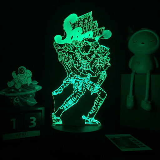 Lampe LED Jojo's Bizarre Adventure - Gyro Zeppeli Vs Johnny Joestar-MANGA SHOP-Manga Shop
