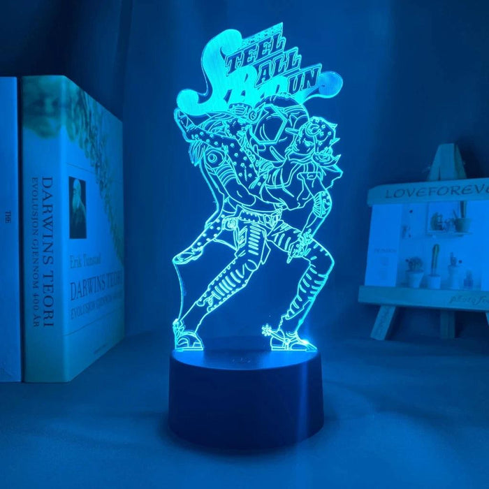 Lampe LED Jojo's Bizarre Adventure - Gyro Zeppeli Vs Johnny Joestar-MANGA SHOP-Manga Shop