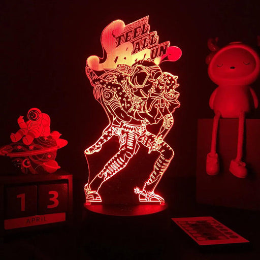 Lampe LED Jojo's Bizarre Adventure - Gyro Zeppeli Vs Johnny Joestar-MANGA SHOP-Manga Shop