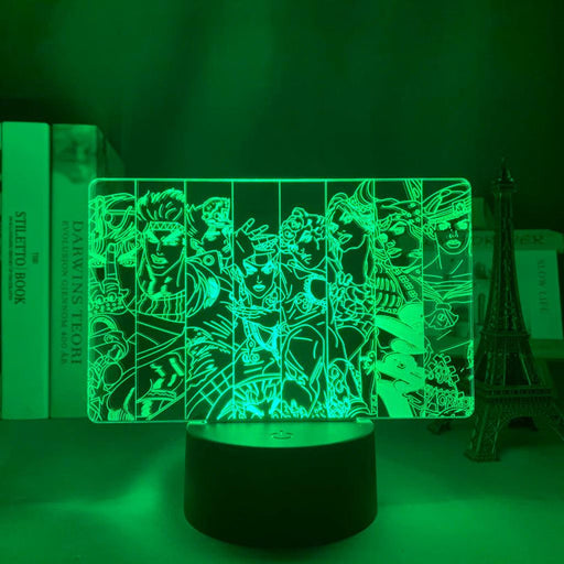 Lampe LED Jojo's Bizarre Adventure - Joestar Family-MANGA SHOP-Manga Shop