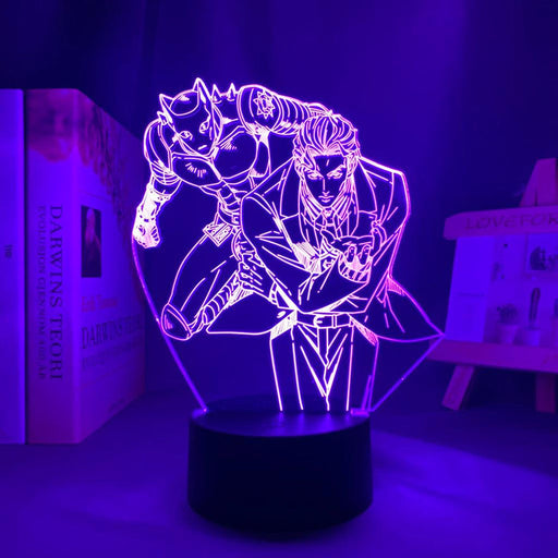 Lampe LED Jojo's Bizarre Adventure - Yoshikage Kira avec son stand-MANGA SHOP-Manga Shop